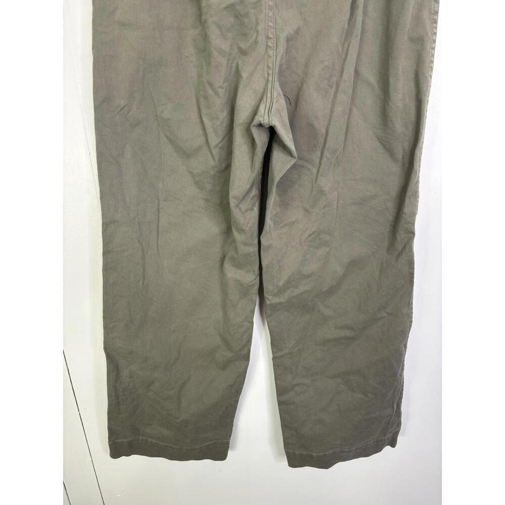 Marine Layer Pants Womens Size 4 Wide Leg Brigette High Waisted Olive Green - Picture 7 of 10